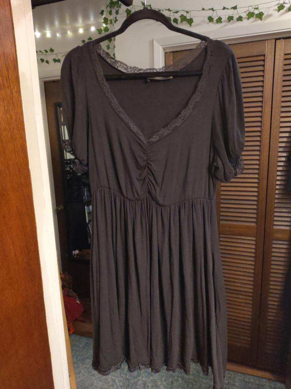 Foxblood Gina Babydoll Dress 2XL